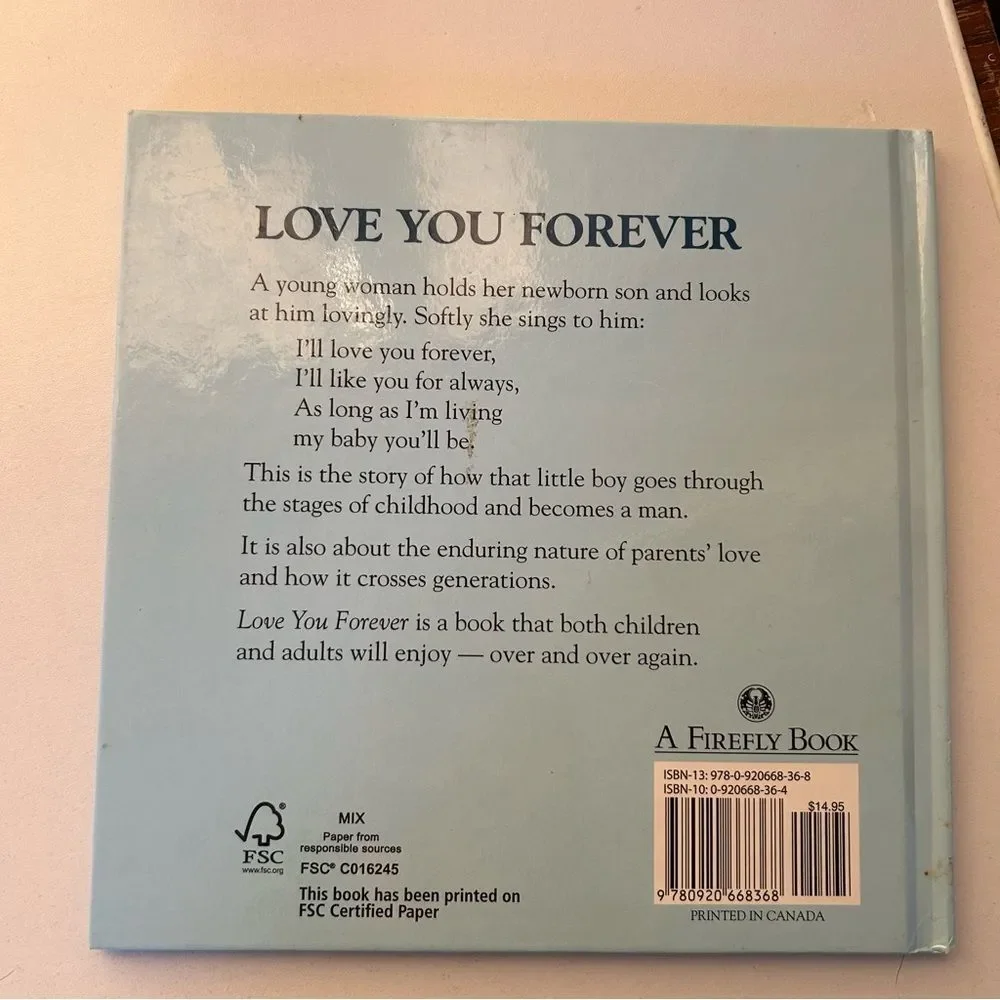 Love You Forever Book